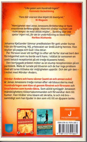 Jonas Jonasson - Mördar Anders Och Hans Vänner - 2022 NEU Taschenbuch schwedisch